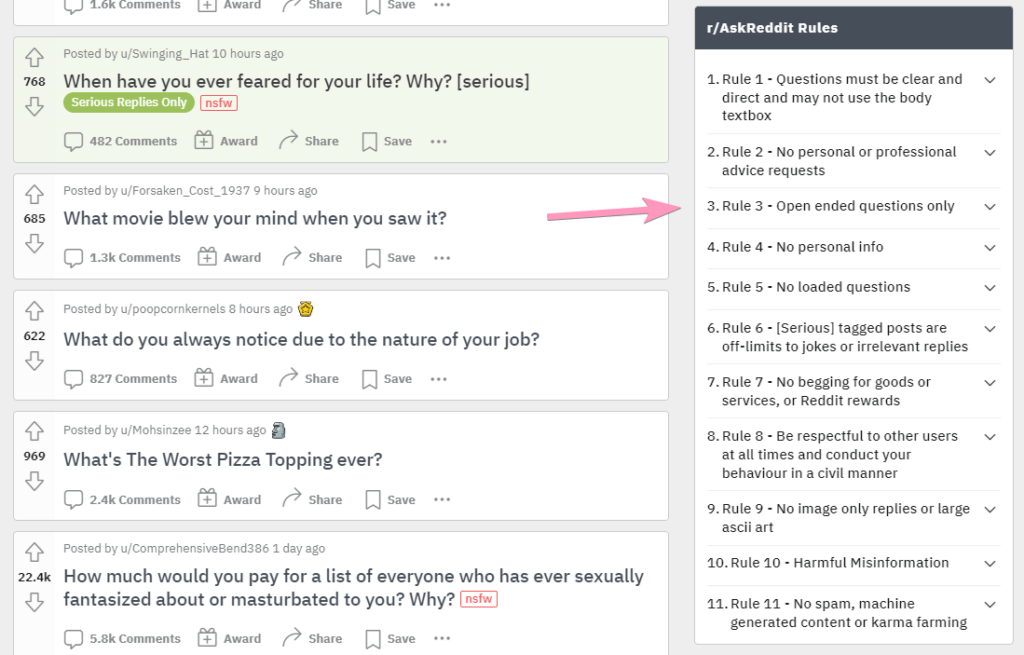reddit rules reddit rules