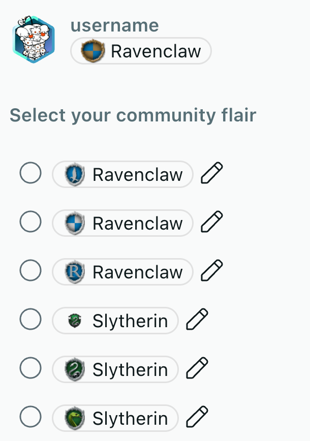 change reddit username flairs change reddit username flairs